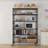 Maxden 46'' W Height Adjustable Shelving Unit with Wheels-453324934