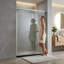 Porte de douche encadrée l 60" x h 79"