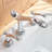 8-16 Inch 3 Holes 2 Handle Widespread Bathroom Sink Faucet-47484238