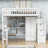 Idalina 1 Drawer Wood Loft Bed with Built-in-Desk, Shelves and Wardrobe-65696838-65696891
