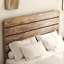 Structure de lit plateforme très grand en bois avec un design silencieux, pas de sommier tapissier nécessaire et beaucoup de rangement sous le lit.-632262243