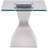 Jenny Rectangular Coffee And End Table Set Chrome-617944263