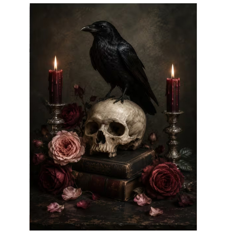 1 Piece Wrapped Canvas Wall Art, 60cm H x 45cm W