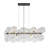 Baltser 10 - Light Dimmable Kitchen Island Bubble Glass Chandelier-523013029