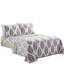 Ensemble de draps floraux en rayonne-31103490