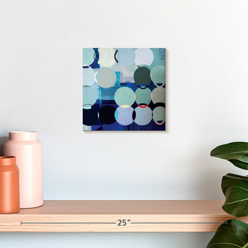 Avery Circles No. 3, 10" H x 10" W