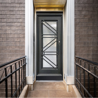 Hudson Bridge Single Iron Door