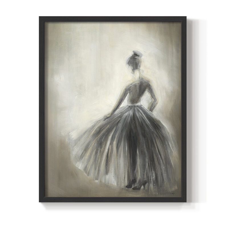 «Over in the Light», reproduction encadrée - bois massif, Noir, H 20 po x l 16 po