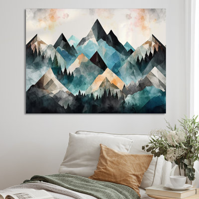 Minimalisme Winter Mountains III - impression