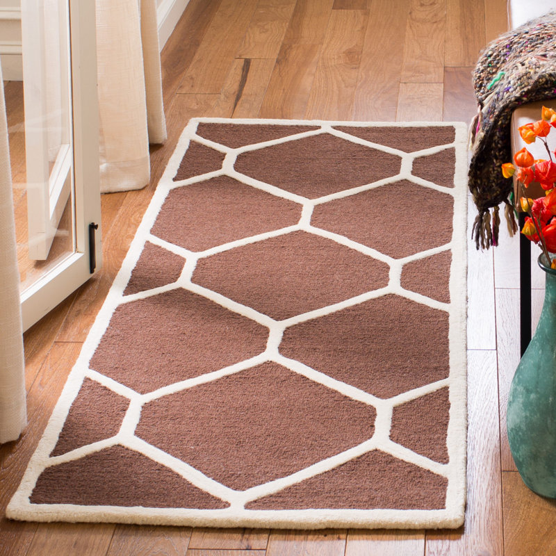 Cambridge Hand Tufted Wool Geometric Rug