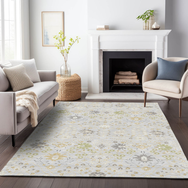 Tapis intérieur / extérieur Chayden Chantille ACN1009, Rectangle 5 pi x 7 pi 6 po