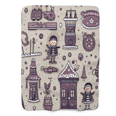 Frosty Fun - 1 Piece Premium Blanket