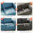 Cissiee Upholstered U-Shaped Sectional Right Hand Facing-856269381