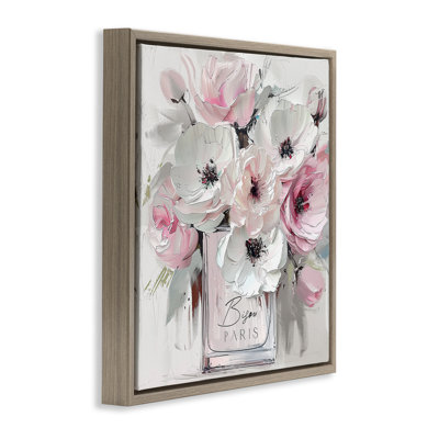 «Blush Pink Bisou Bouquet Floater», art mural par Annabelle Hall