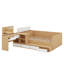 Full Platform Bed With Drawers, Shelves And Dressing Table-1787746015