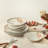 Stone Lain Maple 24-Piece Dinnerware Set Porcelain