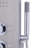 59.1'' Shower Panel with Fixed Shower Head