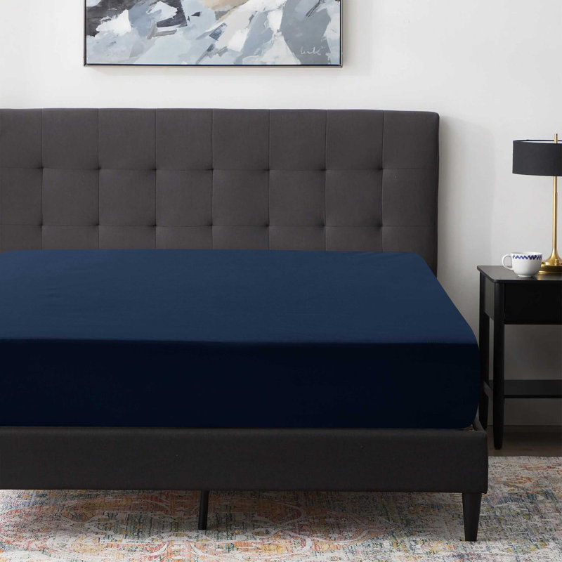 Waterproof Fitted Sheet Mattress Protector, 30cm, Super King (6')