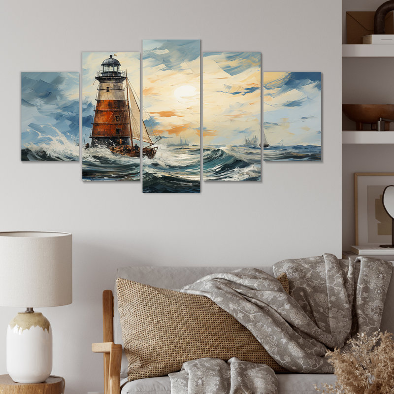Phare de la mer orageuse II