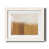 White Framed