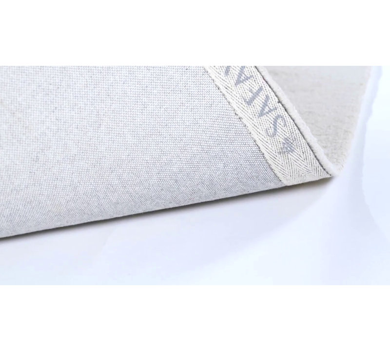 Ivory Rectangular Hand-Tufted Wool 4' x 6' Area Rug