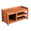 Banc de rangement en bois Ayane