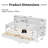 Wooden Daybed With Storage Shelves-593639364-593639367