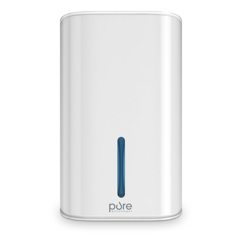 PureDry Mini White Compact Dehumidifier with Removable Water Tank