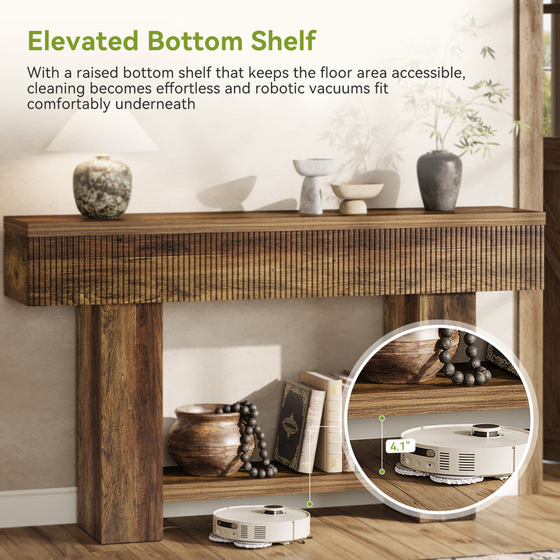 63"Console Table For Entryway