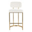 Ensemble de tabourets de bar contemporains à hauteur fixe avec style glam-1627445742
