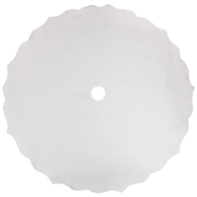 Scalloped Edge Christmas Tree Skirt