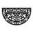 Romilly Non-Slip Geometric Outdoor Doormat
