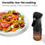 Vaporisateur d'huile - Brume de cuisson avec verre anti-UV pour friteuse et barbecue