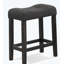 Tabouret capitonné à hauteur de comptoir-1956801157