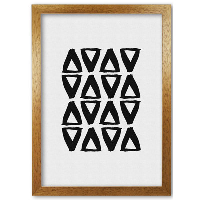 Black And White Abstract II - Print
