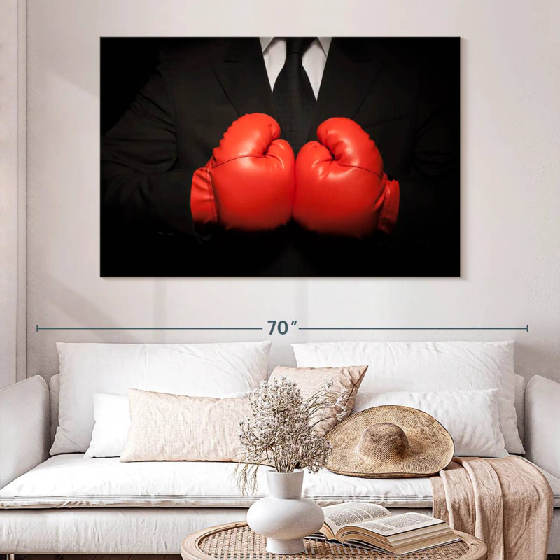 Boxer homme d'affaires Sireci, H 34 po x l 51 po