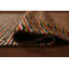 Tapis oriental marocain à rayures All-Over 7 x 10