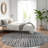 Borman Striped Indoor / Outdoor Rug-2131178415