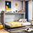 Twin Size Murphy Bed, Can Be Folded Into A Cabinet