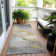 Machine Washable Indoor/Outdoor Claudian ACN1536 Gold Rug