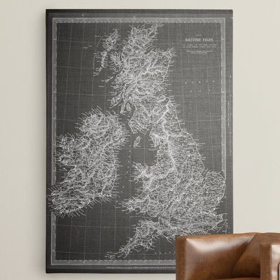 " Antique Map Of Ireland "