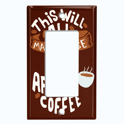 1 - Gang Rocker Standard Wall Plate