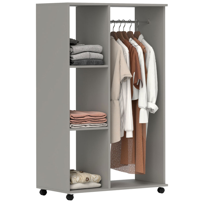 Riles 80cm Closet System, Grey