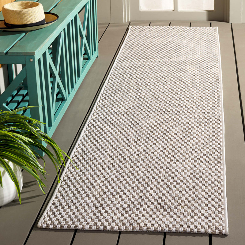 Tapis intérieur / extérieur en sisal Ailbe, Tapis de couloir 2 pi 2 po x 8 pi