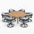 Walnut/Grey est en rupture de stock