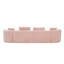 Canapé modulaire modulaire avec coussin moelleux-129225534