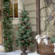 4' Lighted Artificial Spruce Christmas Tree