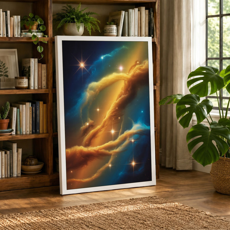 Print, 24x16 - 61.0 x 40.6 cm, Ochre Border