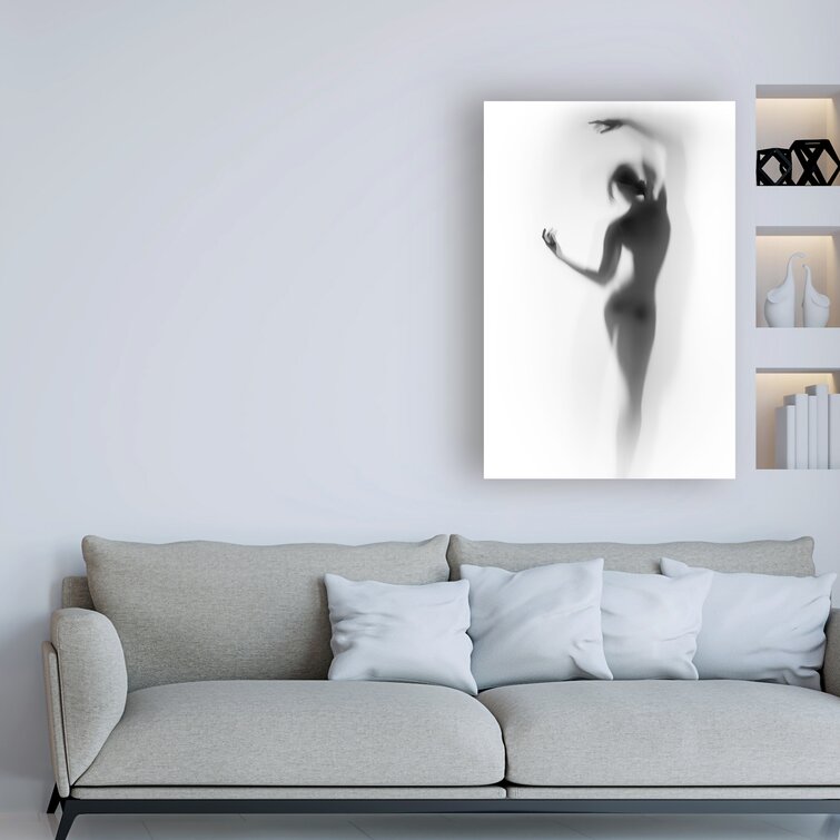 Ebern Designs Ballet Silhouette On Canvas by Incado Print - Wayfair Canada