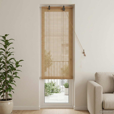 Bamboo Roller Blind